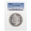 1880-S $1 Morgan Silver Dollar Coin PCGS MS66