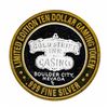 Image 2 : .999 Silver Gold Strike Inn Boulder City, Nevada $10 Limited Edition Casino Gami