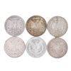 Image 2 : Lot of (6) 1921 $1 Morgan Silver Dollar Coins