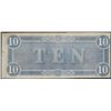 Image 2 : 1864 $10 Confederate States of America Note