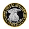 Image 2 : .999 Silver Buffalo Bills Resort & Casino $10 Limited Edition Gaming Token