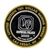 Image 1 : .999 Silver Imperial Palace Hotel & Casino Nevada $10 Gaming Token Limited Editi