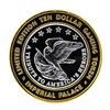 Image 2 : .999 Silver Imperial Palace Hotel & Casino Nevada $10 Gaming Token Limited Editi