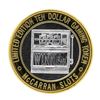Image 2 : .999 Silver McCarran International Airport $10 Casino Limited Edition Gaming Tok