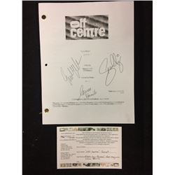 AUTOGRAPHED OFF CENTRE "SCARY SITCOM" TV SHOW DRAFT (EDDIE KAYE THOMAS, SEAN MAGUIRE, LAUREN STAMILE
