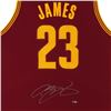 Image 2 : LEBRON JAMES AUTOGRAPHED CAVALIERS BASKETBALL JERSEY W/ COA