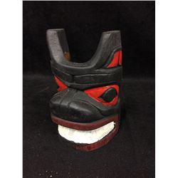 NATIVE ART MASK (4" X 7")