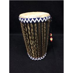 NATIVE ART HAND DRUM (8" X 4")