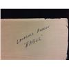 Image 2 : NATIVE ART WOODEN ART "EAGLE" BY LAURENCE ANDREW (4" X 12")