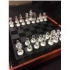 Image 2 : GLASS & CRYSTAL CHESS SET