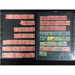 CANADIAN STAMPS LOT (1, 2,10 CENTS)