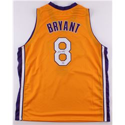 KOBE BRYANT AUTOGRAPHED LAKERS BASKETBALL JERSEY (PSA COA)