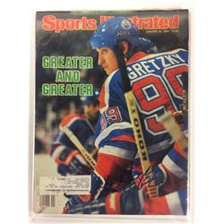 WAYNE GRETZKY AUTOGRAPHED SPORTS ILLUSTRATED MAGAZINE W/ COA
