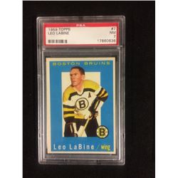 1959 TOPPS #7 LEO LABINE (NM 7) PSA