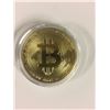 Image 1 : Gold Bitcoin Commemorative Round Collectors Gold Plated Coin