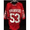 Image 1 : BILL ROMANOWSKI AUTOGRAPHED 49ERS FOOTBALL JERSEY W/ COA