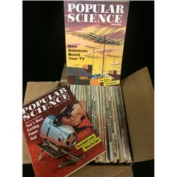 VINTAGE POPULAR SCIENCE/ MECHANICS MAGAZINE LOT