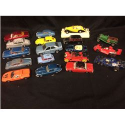 VINTAGE DIE CAST TOY CAR LOT