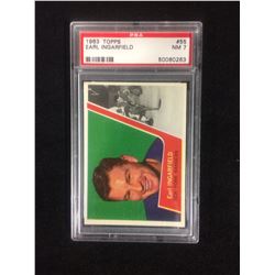 1963 TOPPS #55 EARL INGARFIELD (NM 7) PSA