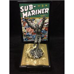 LIMITED EDITION SUB-MARINER 1945 GOLDEN AGE EDITION FINE PEWTER COMIC BOOK CHAMPIONS FIGURE