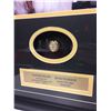 Image 2 : SANTONIO HOLMES & BEN ROETHLISBERGER 16" X 24" FRAMED PHOTO W/ REPLICA SUPERBOWL RING DISPLAY