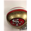 Image 2 : JOE MONTANA AUTOGRAPHED FULL SIZED 49ERS FOOTBALL HELMET (JSA COA)