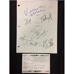 AUTOGRAPHED "SMITH" PILOT W/ COA (RAY LIOTTA, AMY SMART, SIMON BAKER, FRANKY G, VIRGINIA MADSON)