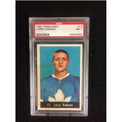 1961 PARKHURST #13 LARRY KEENAN (NM 7) PSA