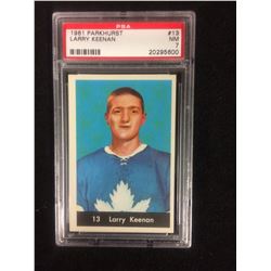 1961 PARKHURST #13 LARRY KEENAN (NM 7) PSA