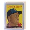 Image 1 : 1958 Topps #88 Duke Snider