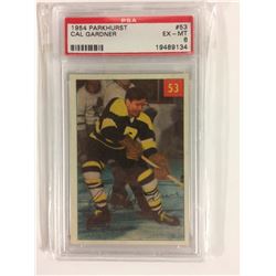 1954 PARKHURST #53 CAL GARDNER EX-MT 6 (PSA)
