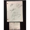 Image 1 : AUTOGRAPHED "DINER" SCRIPT (MICKEY ROURKE, STEVE GUTTENBERG, KEVIN BACON,TIM DALY, DANIEL STERN))