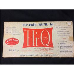 RARE Vintage 1960 Tryne Games "Hi-Q" Double 'Master' Set Original Box