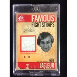 GUY LAFLEUR FAMOUS FIGHT STRAPS CARD (LIMITED EDITION 04/10)