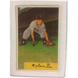 1954 Bowman # 6 Nelson Fox