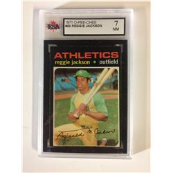 1971 O-PEE-CHEE #20 REGGIE JACKSON (7 NM) KSA