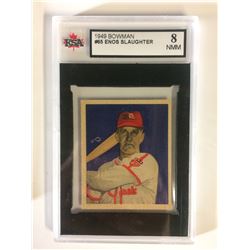 1949 BOWMAN #65 ENOS SLAUGHTER (8 NMM) KSA