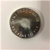 Image 2 : ONE TROY OUNCE 999 FINE SILVER ROUND (SUNSHINE MINTING)