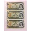 Image 1 : 1973 ONE DOLLAR CANADIAN BANK NOTE LOT
