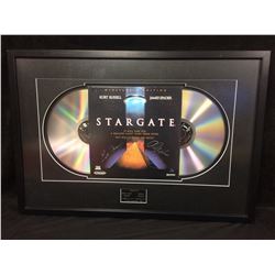 ERICK AVARL & ALEXIS CRUZ AUTOGRAPHED 36" X 24" FRAMED COLLECTIBLE STARGATE DISPLAY