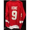 Image 1 : GORDIE HOWE AUTOGRAPHED RED WINGS HOCKEY JERSEY INSCRIBED MR. HOCKEY W/ COA