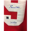 Image 2 : GORDIE HOWE AUTOGRAPHED RED WINGS HOCKEY JERSEY INSCRIBED MR. HOCKEY W/ COA