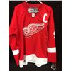 Image 3 : GORDIE HOWE AUTOGRAPHED RED WINGS HOCKEY JERSEY INSCRIBED MR. HOCKEY W/ COA