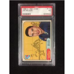 1968 O-PEE-CHEE #172 JIM NEILSON (NM 7) PSA