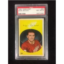 1962 PARKHURST #29 MARC BOILEAU (NM-MT 8) PSA