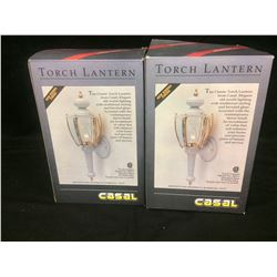 CLASSIC TORCH LANTERN FROM CASAL (NEW SIERRA FINISH) IN BOXES