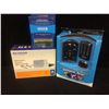 Image 1 : SIRIUS RADIO FM DIRECT ADAPTOR, SIRIUS REMOTES & NETGEAR POWERLINE NETWORK EXTENDER LOT (IN BOXES)