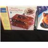 Image 2 : WOODEN SEWING BOX & NON-STICK CHICKEN ROASTERS LOT