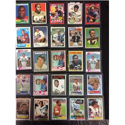 NFL STARS ROOKIE FOOTBALL TRADING CARDS LOT (VARIOUS YEARS)