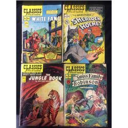 CLASSICS ILLUSTRATED COMIC BOOK LOT